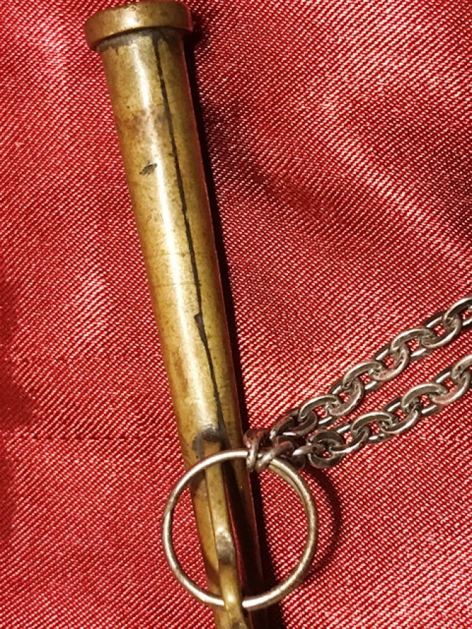 BRONZ DÜDÜK USTA EL YAPIM DENİZCİ TAYFA DÜDÜĞÜ