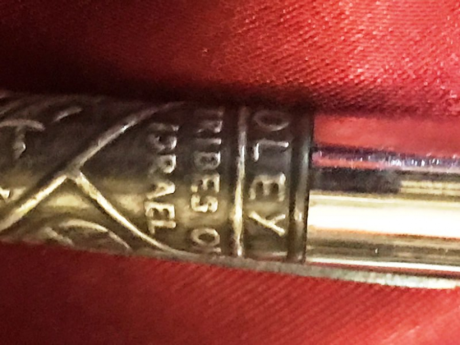 1960 ROLEX GÜMÜŞ KALEM 12 İSRAİL KABİLE İŞARETLİ