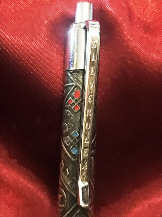 1960 ROLEX GÜMÜŞ KALEM 12 İSRAİL KABİLE İŞARETLİ