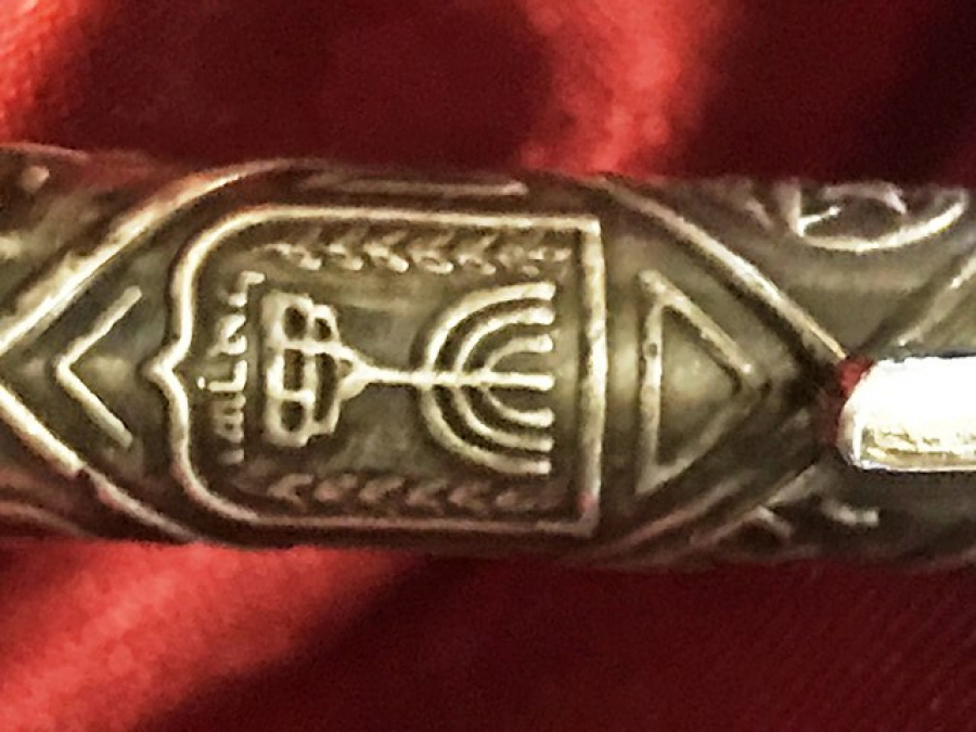 1960 ROLEX GÜMÜŞ KALEM 12 İSRAİL KABİLE İŞARETLİ