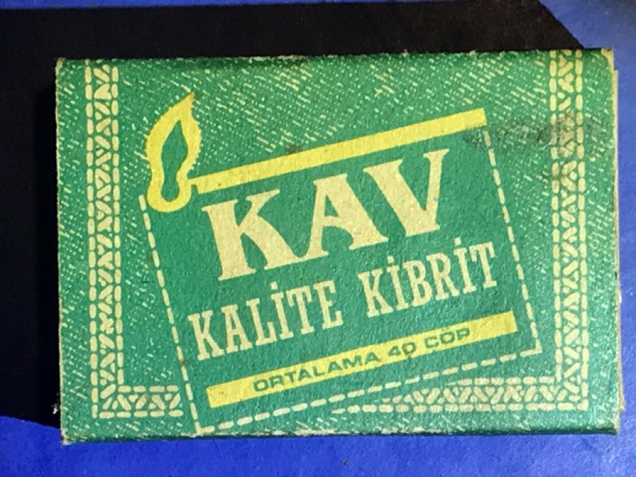 2 ADET KARTON KİBRİT KUTUSU YERLİ YABANCI