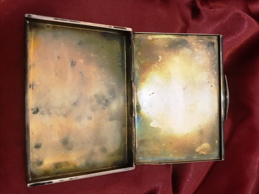 AVRUPA KAPAKLI TUTUN SİGARA TABAKA ALPAKA