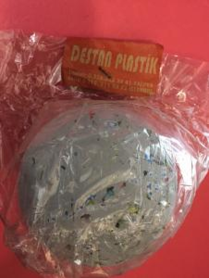 DESTAN PLASTİK YERLİ TOP YALOVA İSTANBUL GRİ FAŞARİT RENKLİ 