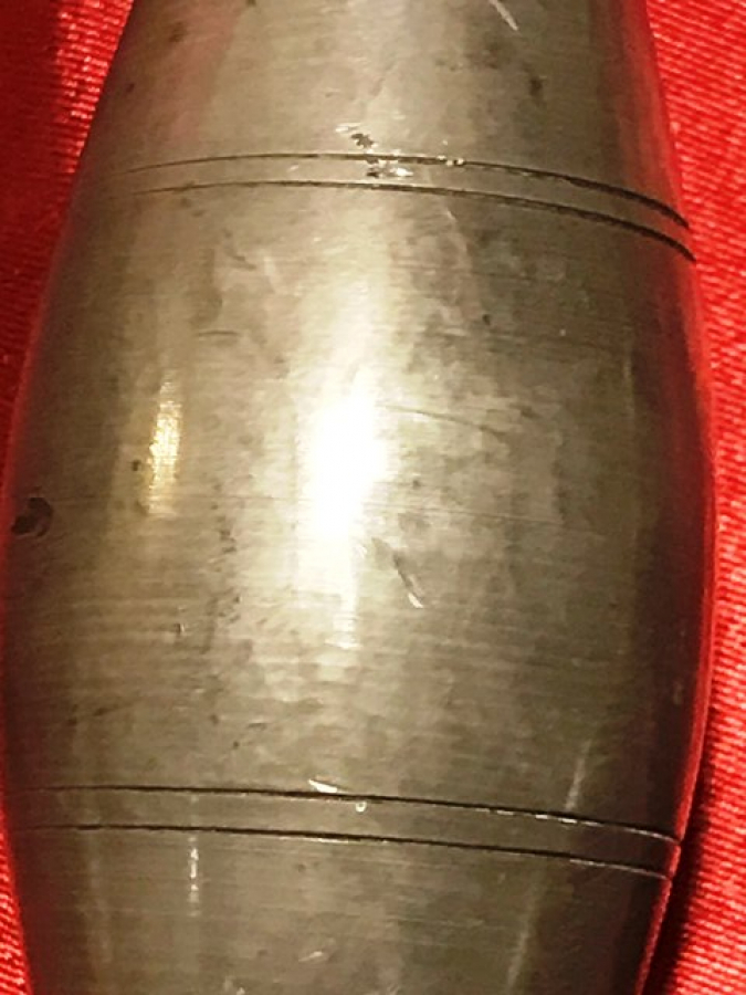 FRANSIZ ÇİFT KURŞUN ŞAMDAN DAMGALI 27 CM YÜKSEKLİK