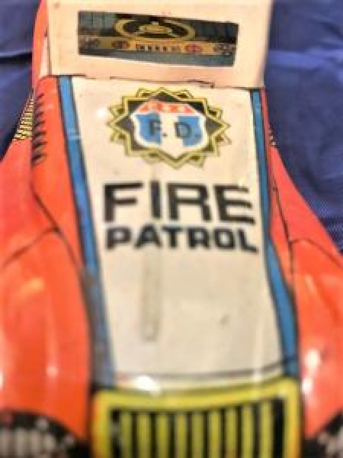 İTFAİYE ŞEFİ KEŞİF ARACI TENEKE FIRE PATROL TENEKE ARABA 