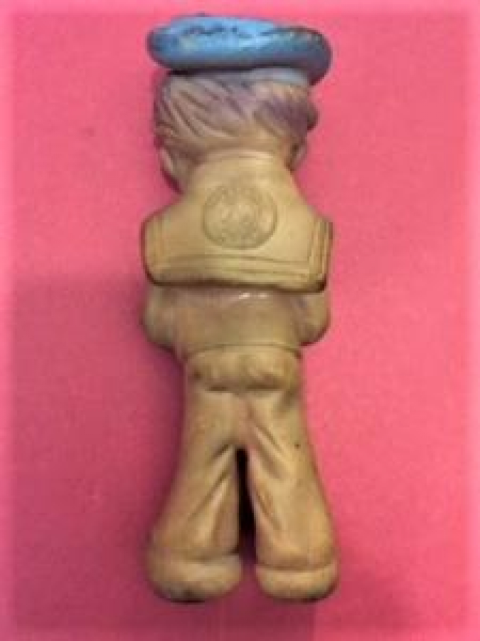 KAUCUK DÜDÜKLÜ BEBEK RUBBER TOYS İTALYAN MALI 