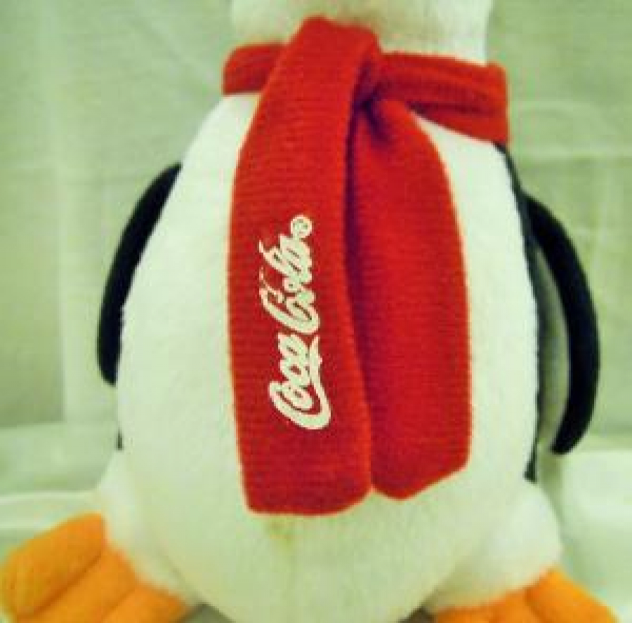 ATKILI PENGUEN PELÜŞ COCA COLA PROMOSYON OYUNCAK