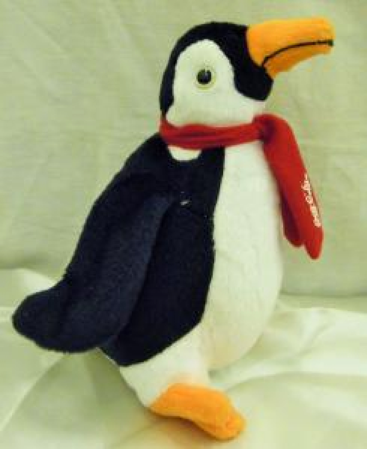 ATKILI PENGUEN PELÜŞ COCA COLA PROMOSYON OYUNCAK