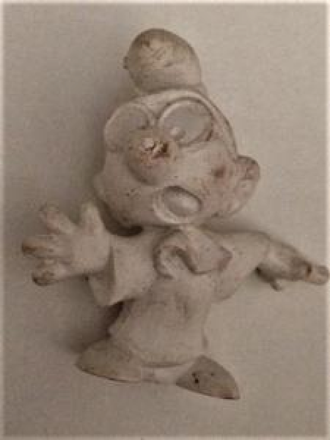 ŞİRİNLER PEYO SCHLEICH 1980 SWUR PENHOLDER PVC SMURF 3 LÜ TAKIM OYUNCAK 