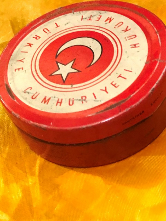 TC TENEKE DAKTİLO RİBON KUTUSU