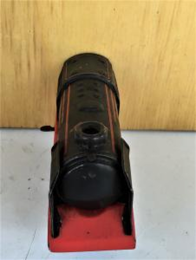 KÖMÜRLÜ LOKOMATİF TREN TENEKE KURMALI OYUNCAK WEST GERMANY 