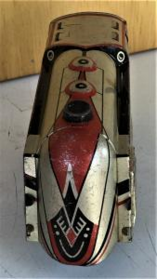 KURMALI ALMAN MALI TENEKE TREN LOKAMATİF SİLVER CHOO 