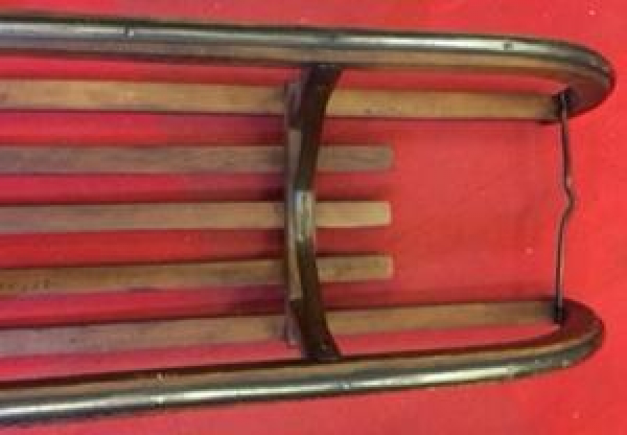 MASİF AHŞAP KARDA KAYILAN ÇOCUK İÇİN KIZAK 1950 MODEL 