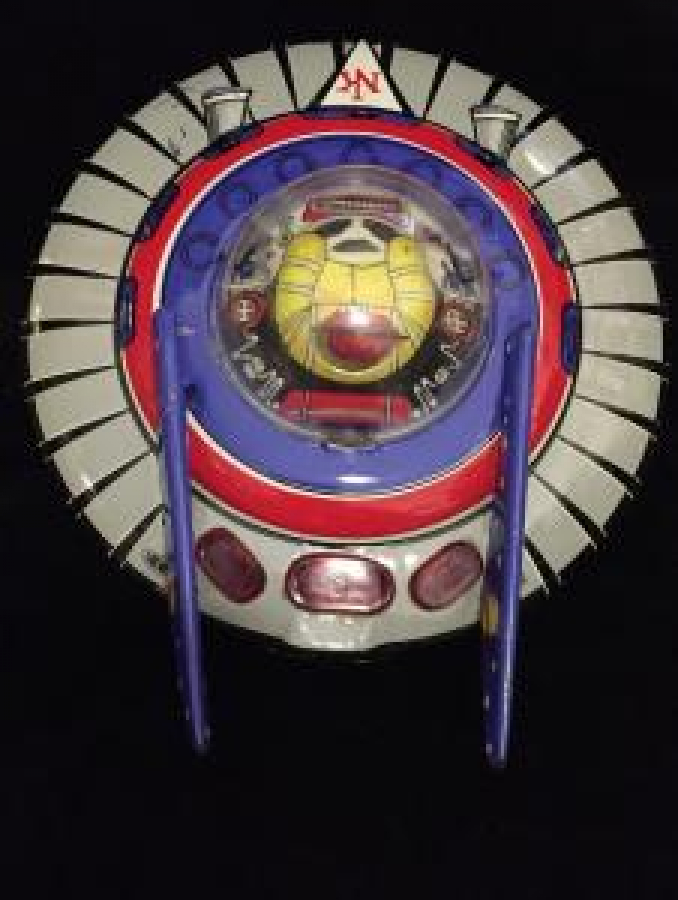 NEKUR TENEKE UÇAN DAİRE YERLİ OYUNCAK 1970 İLK MÖDELLERDEN 