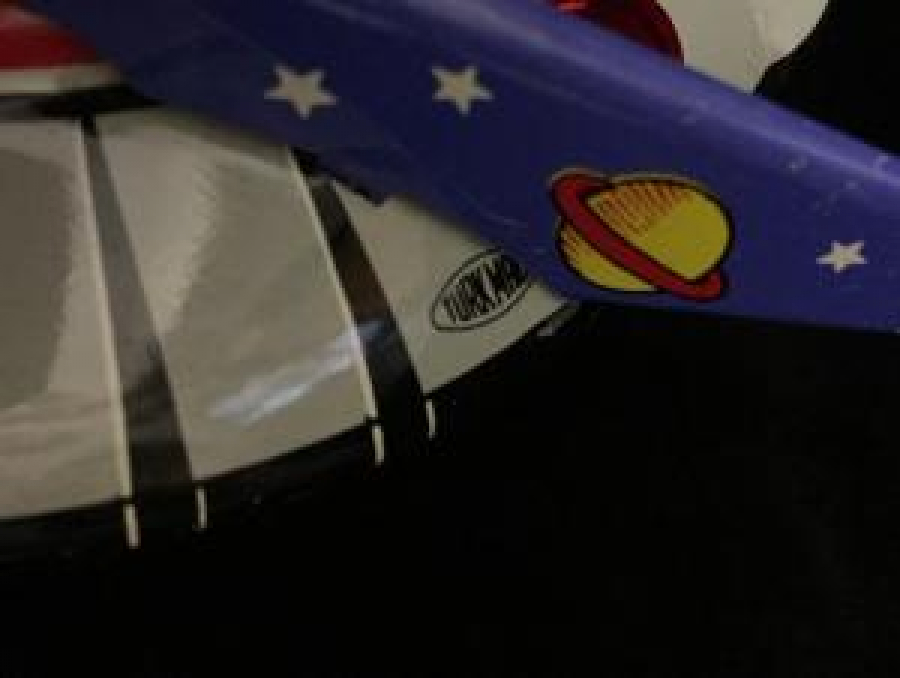 NEKUR TENEKE UÇAN DAİRE YERLİ OYUNCAK 1970 İLK MÖDELLERDEN 