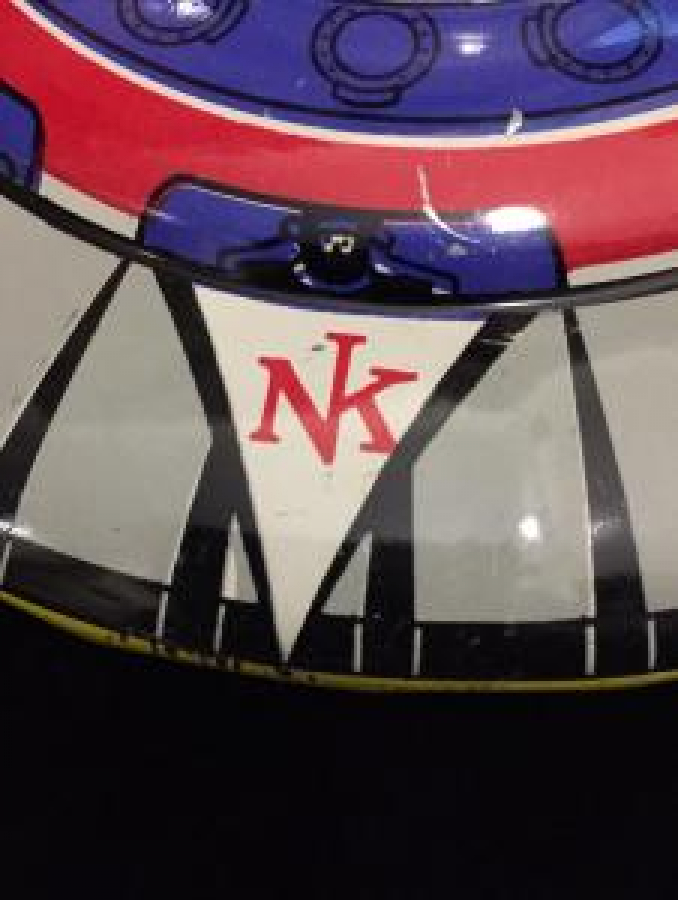 NEKUR TENEKE UÇAN DAİRE YERLİ OYUNCAK 1970 İLK MÖDELLERDEN 