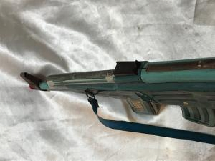 SSCB RUS GUN ELZEİT MUVEK TENEKE OYUNCAK TÜFEK 1960 