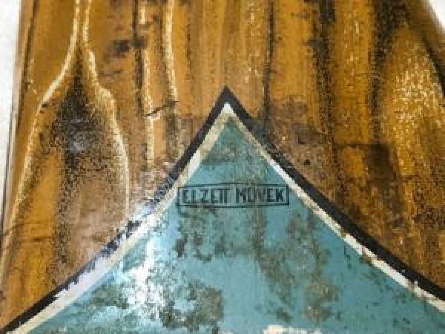 SSCB RUS GUN ELZEİT MUVEK TENEKE OYUNCAK TÜFEK 1960 