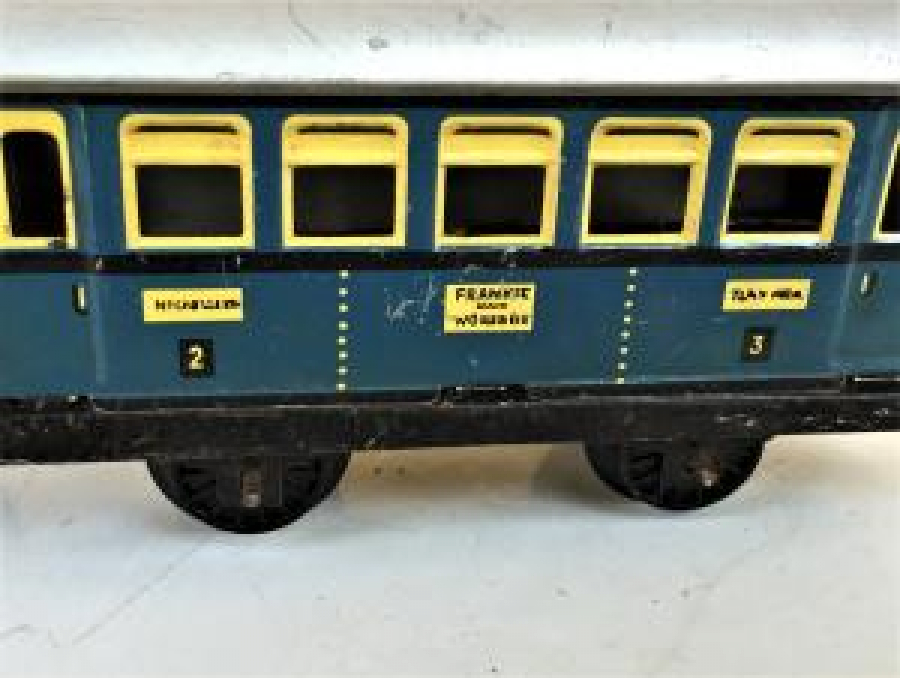 TREN YOLCU VAGONU ALMAN MALI TENEKE K 1101 N WESTREN