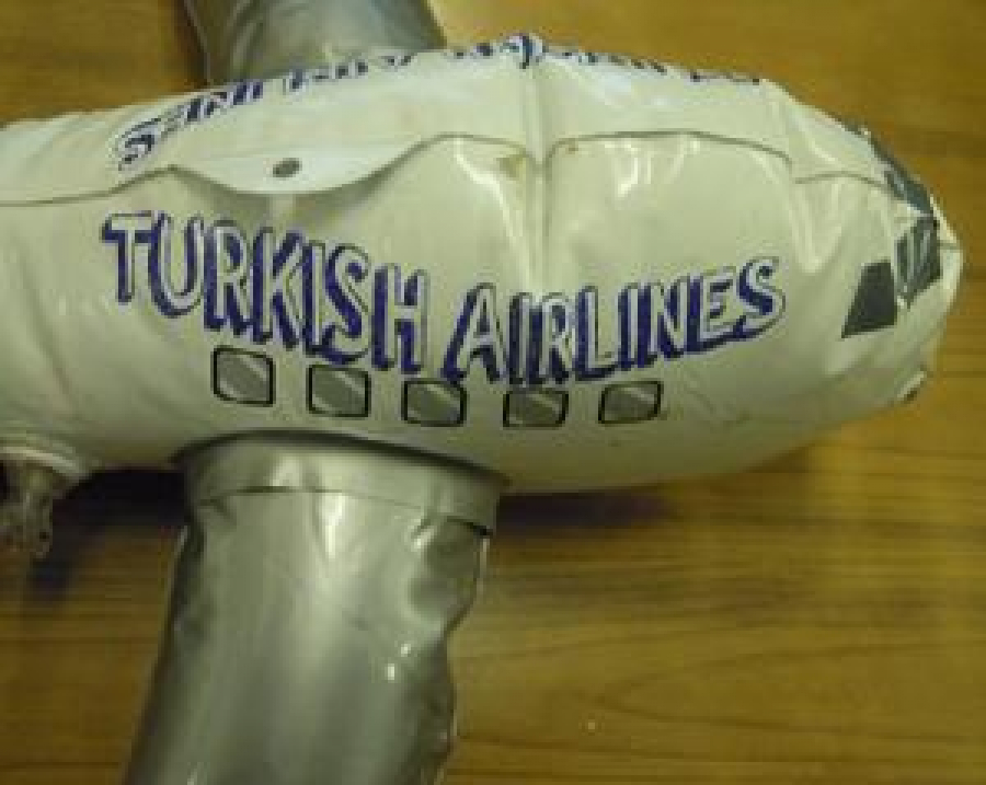 TURKISH AIRLINES NAYLON ŞİŞİRME OYUNCAK UÇAK