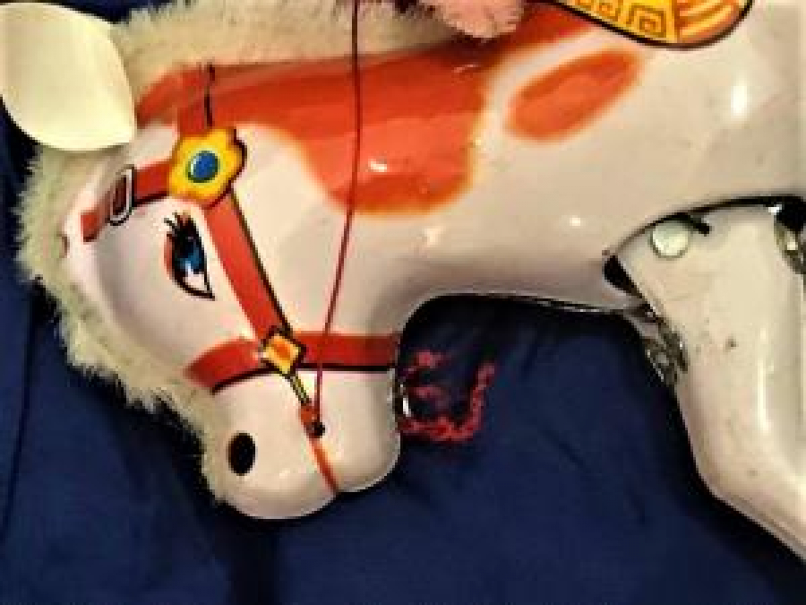 ATA BİNEN MAYMUNTENEKE KURMALI OYUNCAK