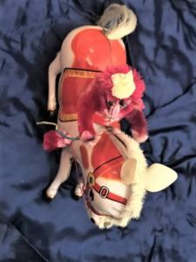 ATA BİNEN MAYMUNTENEKE KURMALI OYUNCAK