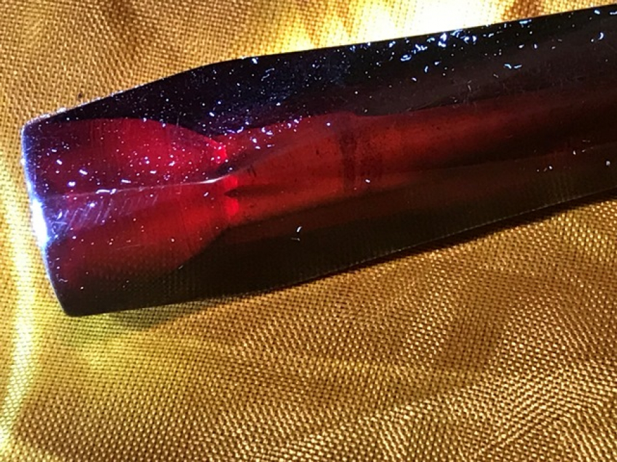 OSMANLI ATEŞ KEHRİBAR SARMA SIGARA İCMEK İCİN KULLANILAN  AĞIZLIK