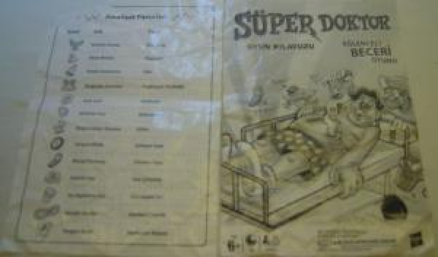 EFEKTLİ SÜPER DOKTOR OYUNCAK KUTUSUNDA