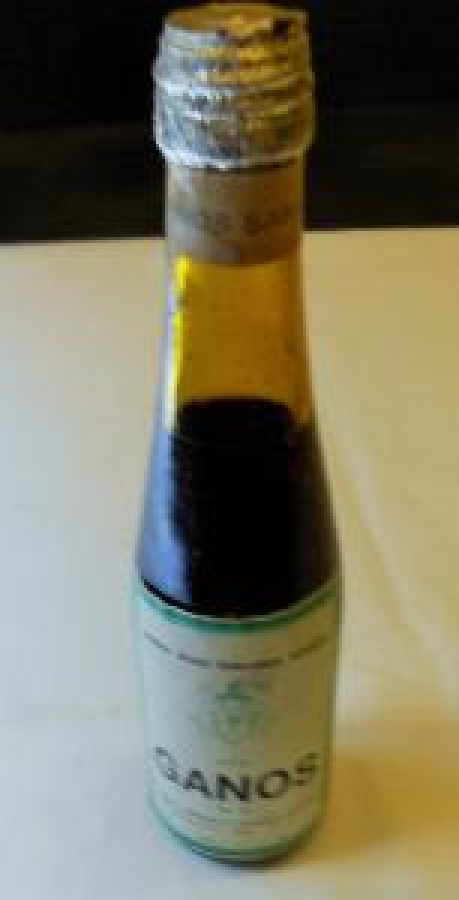 GANOS ANOŞ ŞARAP KOLEKSİYON UFAK MİYATÜR ŞİŞE 