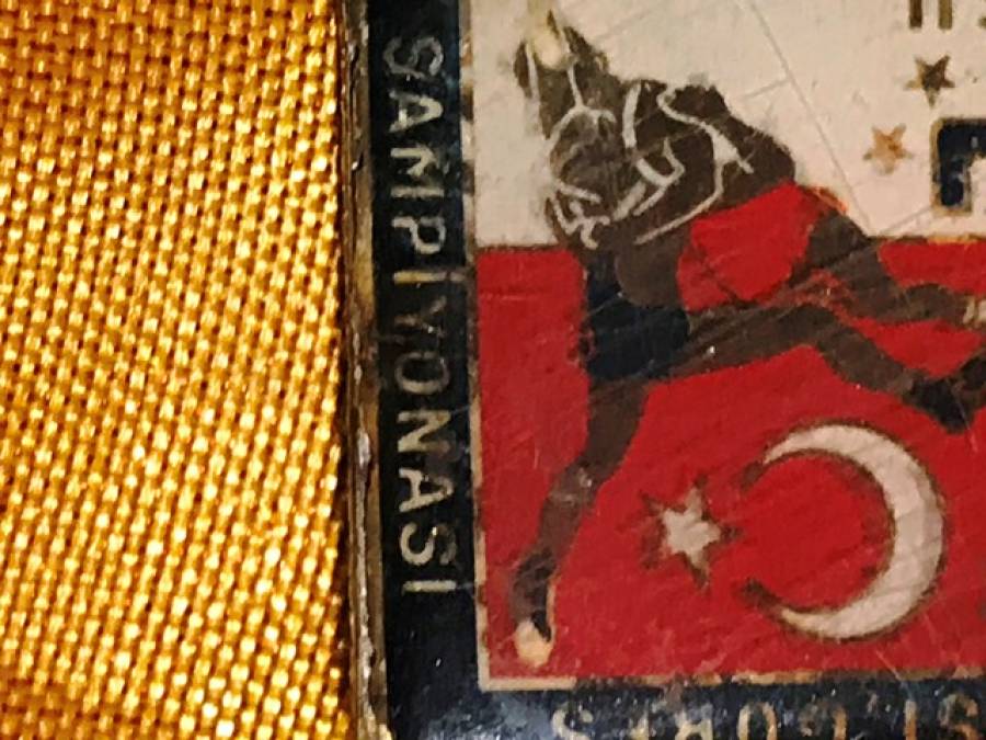 FISU 1.DUNYA ÜNÜVERSİTELER ARASI GÜREŞ ŞAMPİYONASI ROZET İSTANBUL 1968