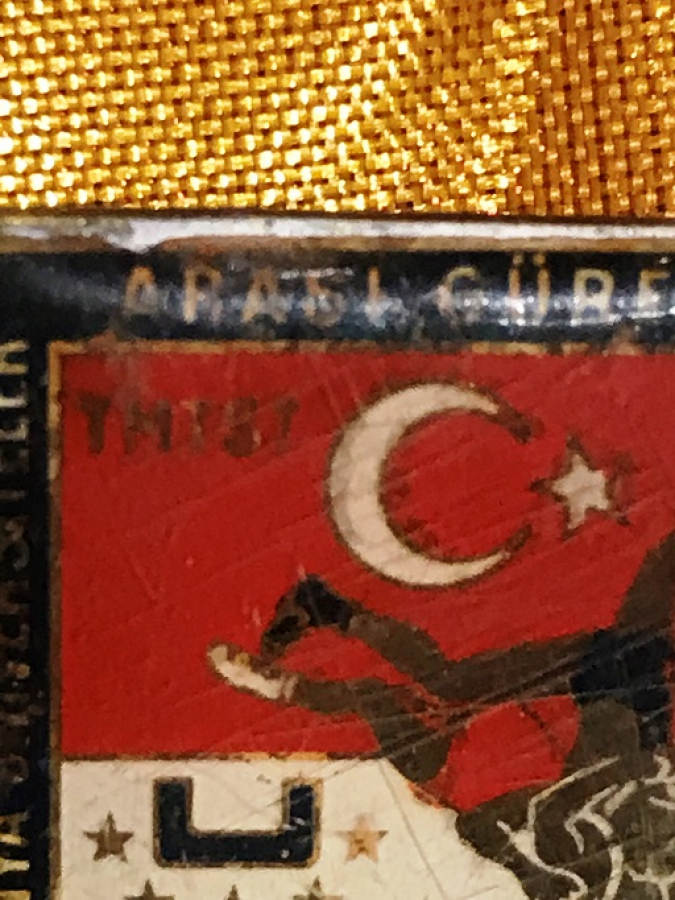 FISU 1.DUNYA ÜNÜVERSİTELER ARASI GÜREŞ ŞAMPİYONASI ROZET İSTANBUL 1968