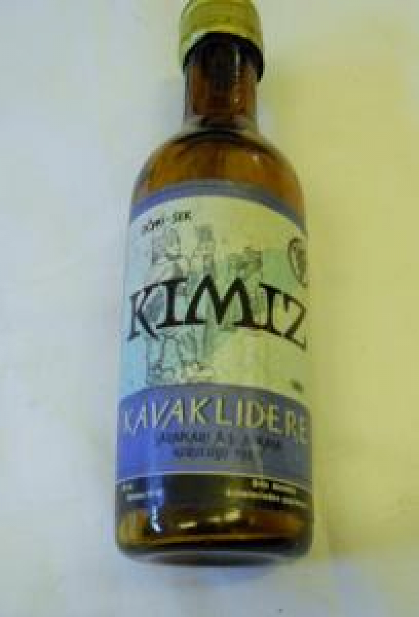 KIMIZ KAVAKLIDERE ŞARAP ŞİŞE 1929 YIL KOLEKSİYON UFAK MİYATÜR ŞİŞE 