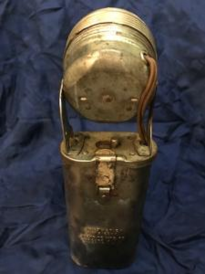 LIGHT-STICK JUSTRİTE MFG CO CHICACO NO.2105-4 USA 1940 MADENCİ FENER 