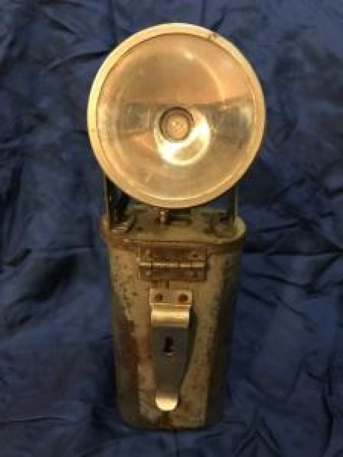 LIGHT-STICK JUSTRİTE MFG CO CHICACO NO.2105-4 USA 1940 MADENCİ FENER 