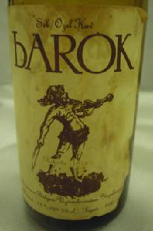 MİNYATÜR İÇKİ ŞİŞESİ KOLEKSİYON BAROK SEK / ÖZEL KAV MARMARA BÖLGESİ ÜZÜMLERİNDEN YAPILMIŞTIR DERECE : 11 % 12 % 70 CL 