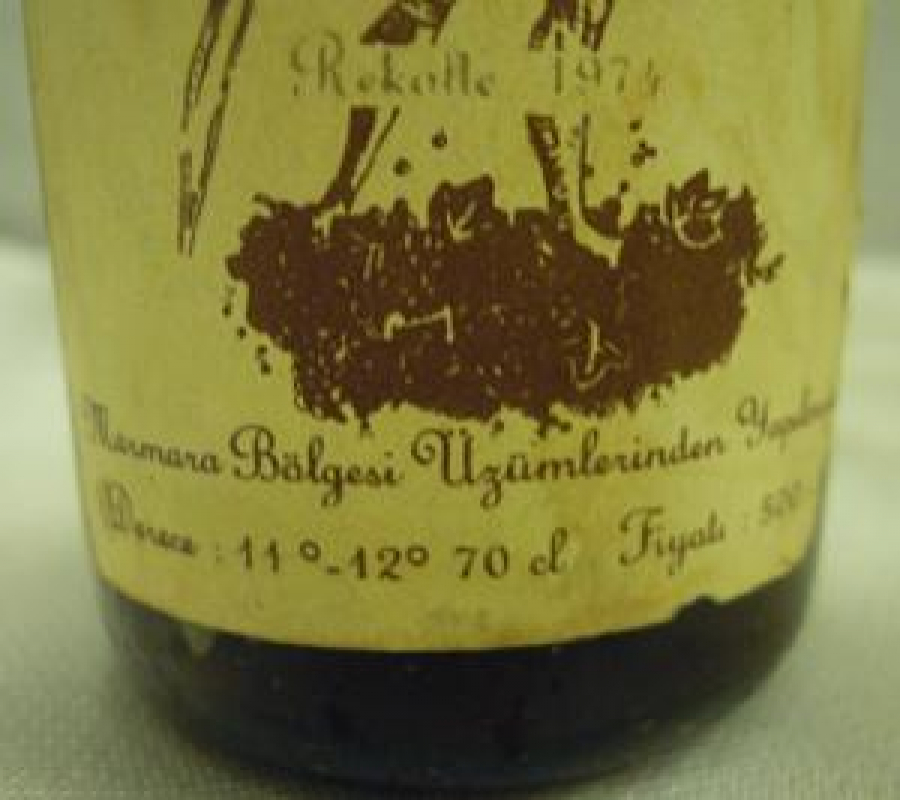 MİNYATÜR İÇKİ ŞİŞESİ KOLEKSİYON BAROK SEK / ÖZEL KAV MARMARA BÖLGESİ ÜZÜMLERİNDEN YAPILMIŞTIR DERECE : 11 % 12 % 70 CL 