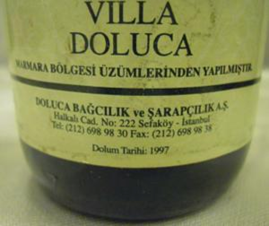 MİNYATÜR İÇKİ ŞİŞESİ KOLEKSİYON BEYAZ SEK ŞARAP 