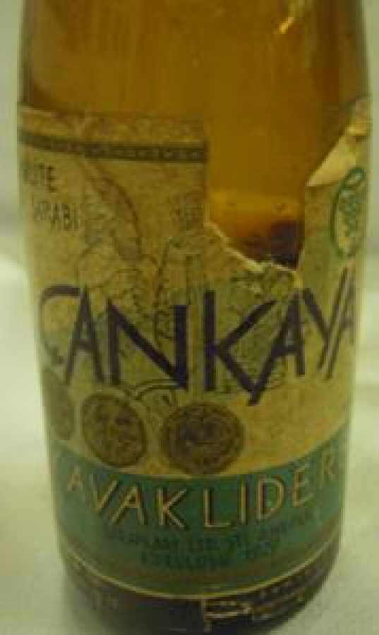 MİNYATÜR İÇKİ ŞİŞESİ KOLEKSİYON ÇANKAYA KAVAKLIDERE ŞARAPLARI LTD. ŞTİ. ANKARA 1929. DERECE 11-12 