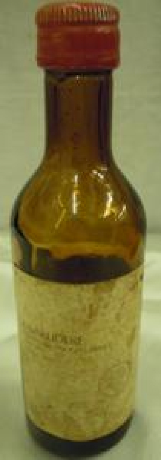 MİNYATÜR İÇKİ ŞİŞESİ KOLEKSİYON KAVAKLIDERE ŞARAPLARI ANONİM ŞİRKETİ ANKARA A.Ş. 1929. 10 CL 