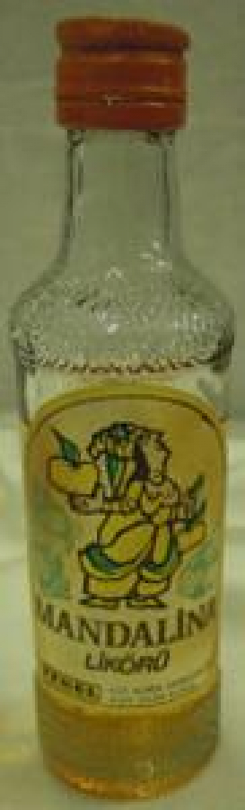 MİNYATÜR İÇKİ ŞİŞESİ KOLEKSİYON MANDALİNA LİKÖRÜ TEKEL 5 CL ALKOL DERECESİ 30 % 