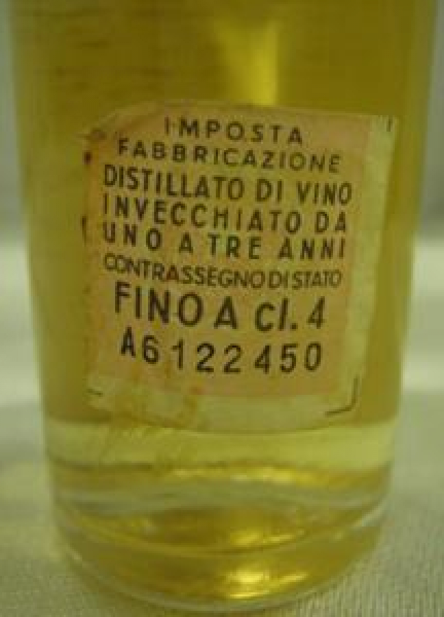 MİNYATÜR İÇKİ ŞİŞESİ KOLEKSİYON NAPOLEON BRANDY GRAND RESERVE FRANCIACORTA CC 33. GR 40% 