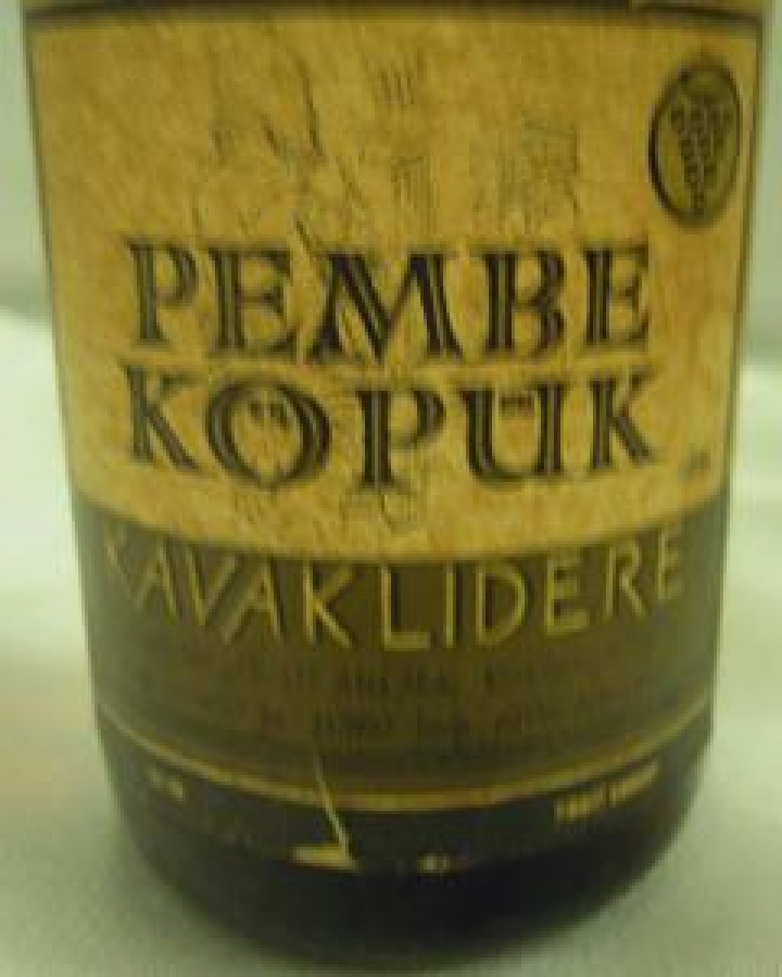 MİNYATÜR İÇKİ ŞİŞESİ KOLEKSİYON PEMBE KÖPÜK KAVAKLIDERE ŞARAPLARI LTD. ŞTİ. ANKARA 1929 