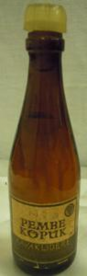 MİNYATÜR İÇKİ ŞİŞESİ KOLEKSİYON PEMBE KÖPÜK KAVAKLIDERE ŞARAPLARI LTD. ŞTİ. ANKARA 1929 