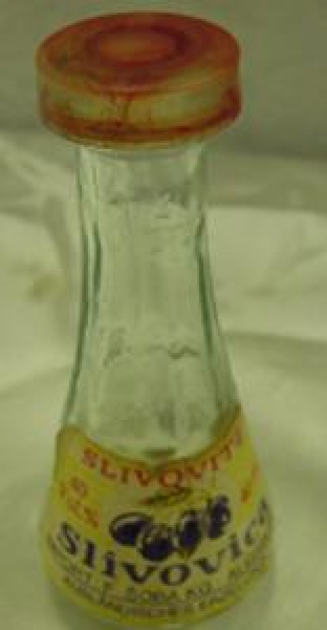 MİNYATÜR İÇKİ ŞİŞESİ KOLEKSİYON SLIVOVITZ 40 VOL% 40 ML 