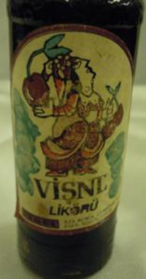 MİNYATÜR İÇKİ ŞİŞESİ KOLEKSİYON VİŞNE LİKÖRÜ TEKEL 5 CL ALKOL DERECESİ 32 % 