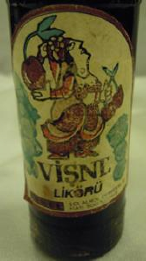 MİNYATÜR İÇKİ ŞİŞESİ KOLEKSİYON VİŞNE LİKÖRÜ TEKEL 5 CL ALKOL DERECESİ 32 % 