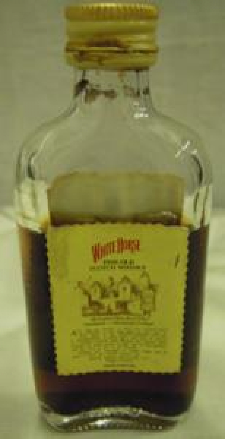 MİNYATÜR İÇKİ ŞİŞESİ KOLEKSİYON WHITE HORSE FİNE OLD SCOTCH WHİSKY 100% SCOTCH WHISKIES 