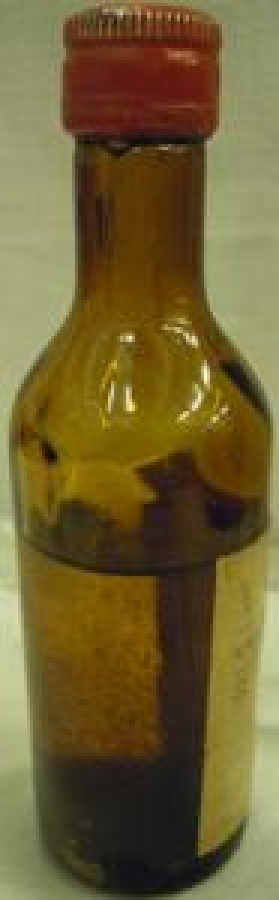 MİNYATÜR İÇKİ ŞİŞESİ KOLEKSİYON YAKUT KAVAKLIDERE ŞARAPLARI LİMİTED ŞİRKETİ ANKARA 1929 10 cl 