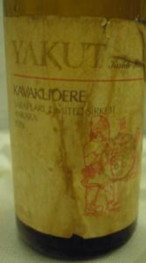 MİNYATÜR İÇKİ ŞİŞESİ KOLEKSİYON YAKUT KAVAKLIDERE ŞARAPLARI LİMİTED ŞİRKETİ ANKARA 1929 10 cl 