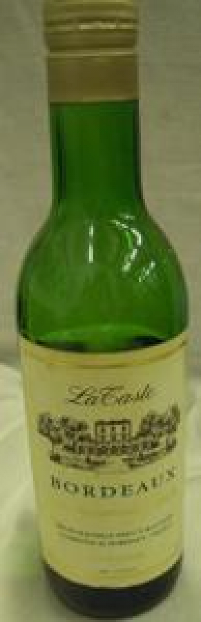 MİNYATUR ŞİŞE BORDEAUX APPELLATION BORDEAUX CONTROLEE 11,5% VOL. 18,7 CL 